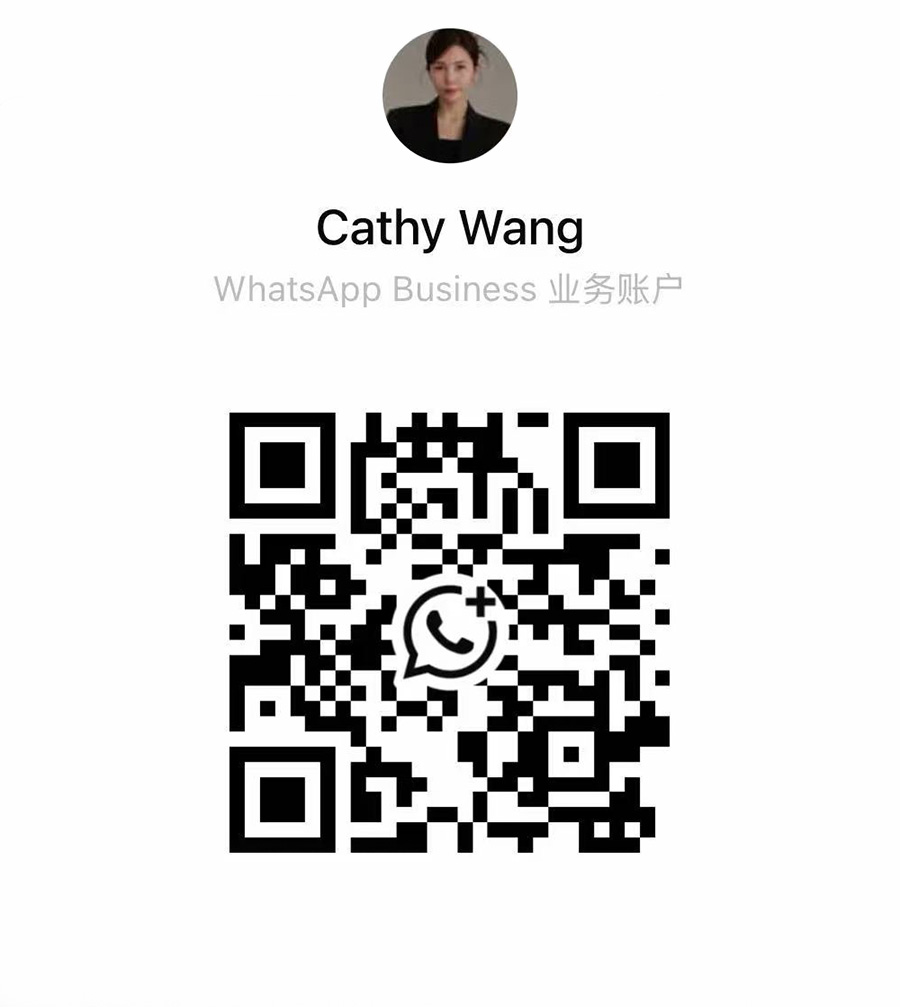 Cathy Wang WhatsApp Business QR code